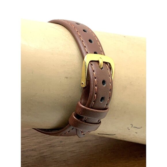 Timex Women's Watch TW2V94800 Quartz Indiglo White Dial Brown Leather St… - Picture 10 of 14